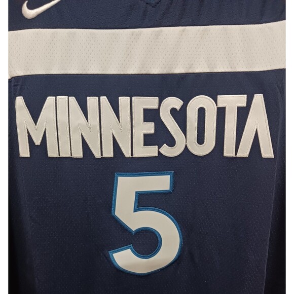 Anthony Edwards (Nike)-(Minnesota)-(Blue)-(Jersey)-(New Condition)-(Size:L)-$95 - Picture 7 of 12